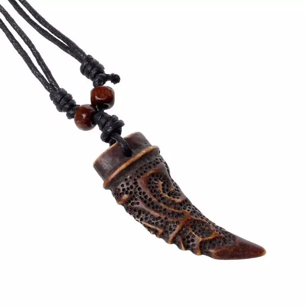 Men wolf pendant​​​ - Picture 4 of 5